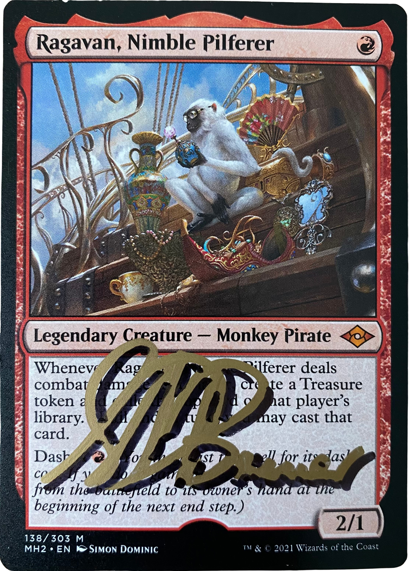 Mtg Ragvan Ragavan, Nimble Pilferer – MTG-CUBE.COM